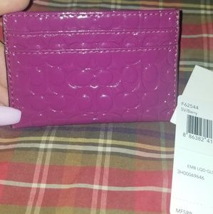 Coach Credit Card Holder